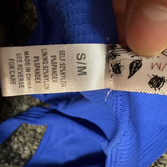 Wishlist Blue Ribbed Top - Picture 4 of 4